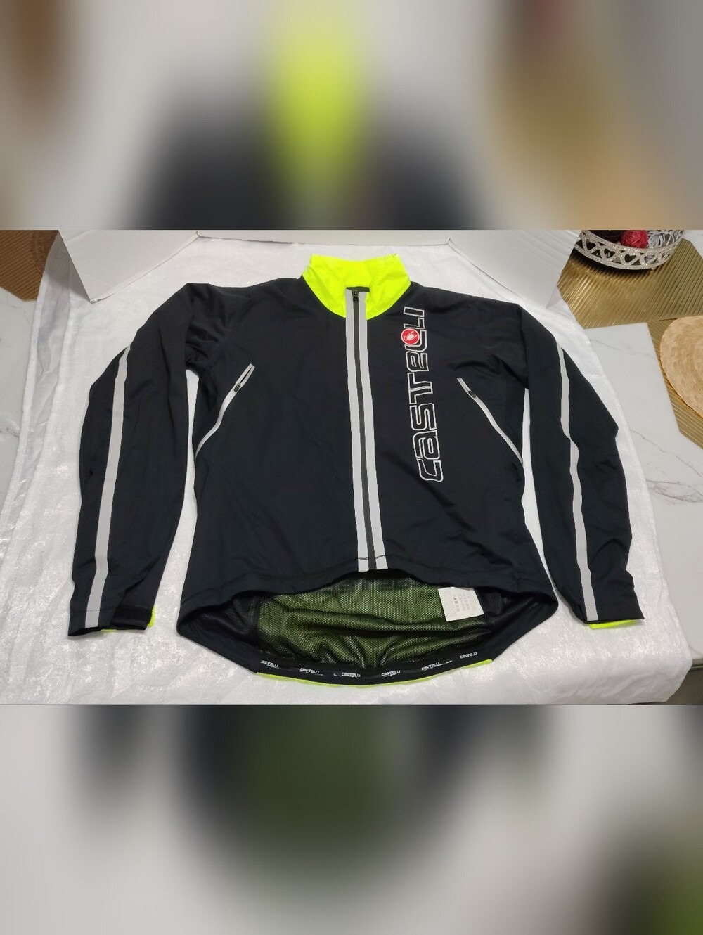 Castelli Confronto Men - XL, Cycling Jacket Reflective Perfect Condition